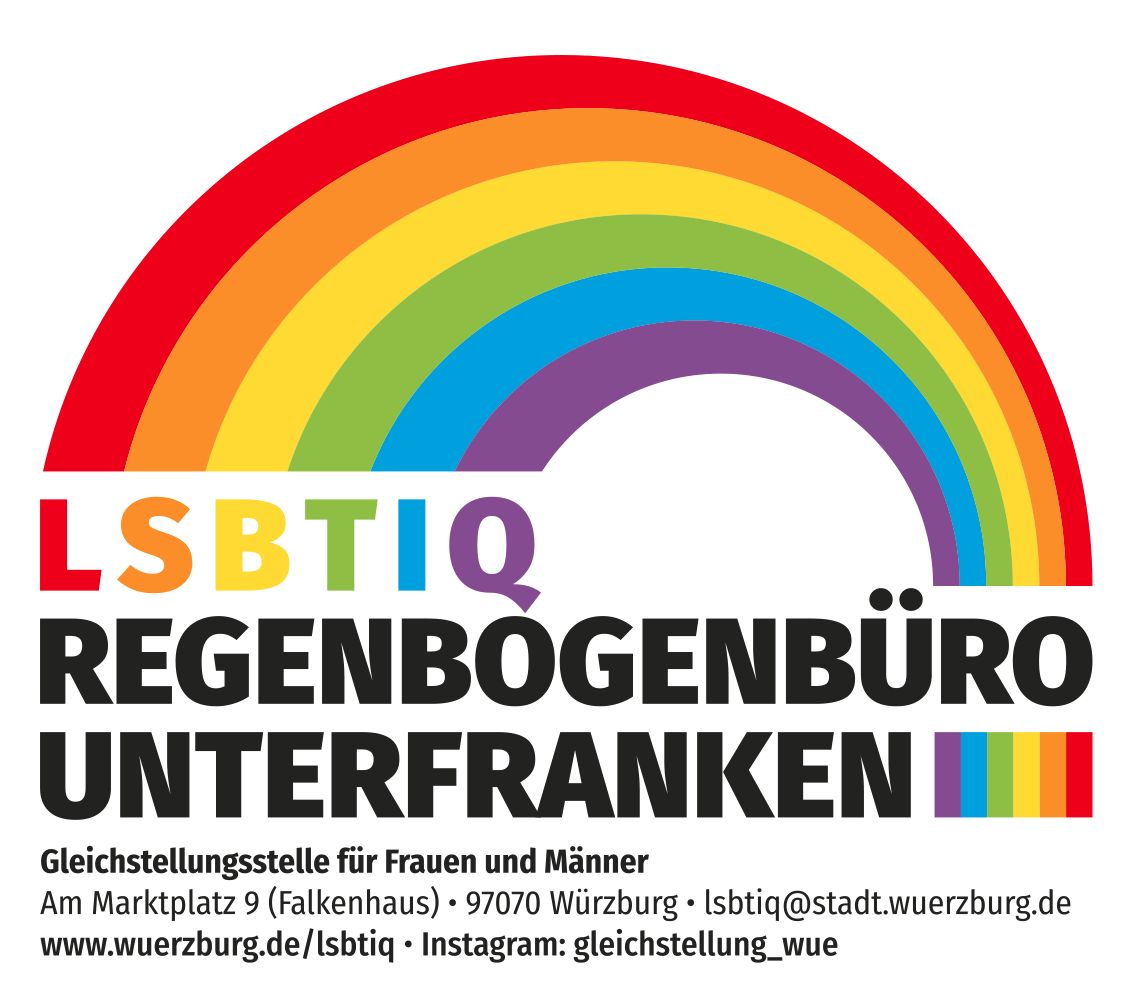 Logo - LSBTIQ Regenbogenbüro Unterfranken